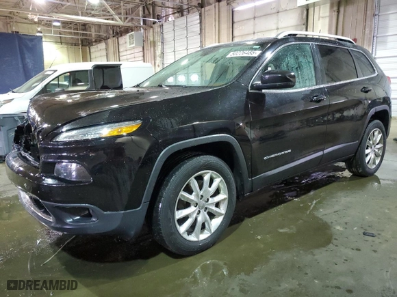 2017 Jeep Cherokee Limited with VIN 1C4PJMDB1HW511000, listed as a Copart auction lot 50226485 with 131,506 mi miles and Clean Title. Bid and sale history available at carsss.com. Image 1.