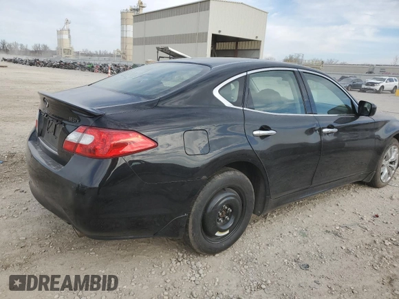 2011 Infiniti M37 with VIN JN1BY1AR2BM371938, listed as a Copart auction lot 82289684 with 0 mi miles and Salvage Title. Bid and sale history available at carsss.com. Image 3.