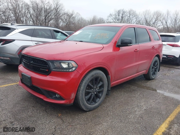 2017 Dodge Durango R/T with VIN 1C4SDHCT8HC610806, listed as a IAAI auction lot 41446609 with 84,541 mi miles. Bid and sale history available at carsss.com. Image 17.