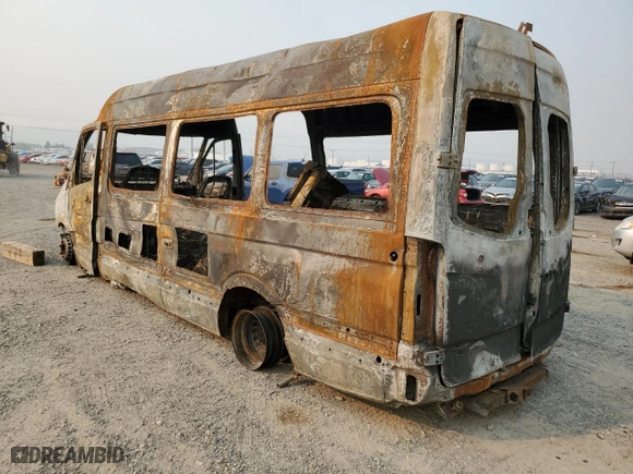 2013 Mercedes-Benz Sprinter Cargo Vans with VIN WD3PF4CCXD5736487, listed as a Copart auction lot 69407844 with NaN miles and Salvage Title. Bid and sale history available at carsss.com. Image 2.
