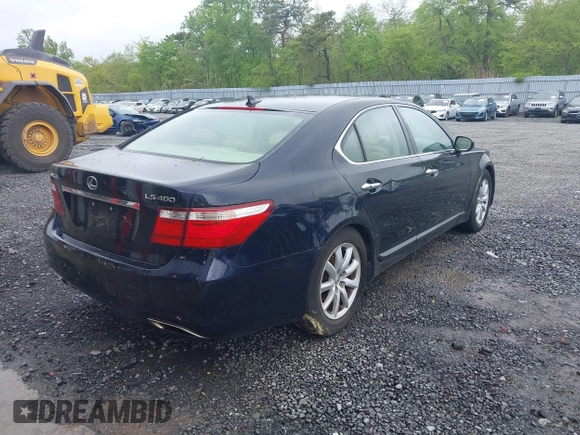 2008 Lexus LS 460 with VIN JTHBL46F585073817, listed as a IAAI auction lot 42238404 with 218,617 mi miles and . Bid and sale history available at DreamBid. Image 4.