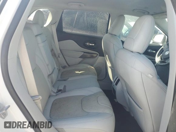 2019 Jeep Cherokee Limited with VIN 1C4PJLDN8KD296724, listed as a Copart auction lot 75220604 with Not Provided miles and Salvage Title. Bid and sale history available at DreamBid. Image 11.