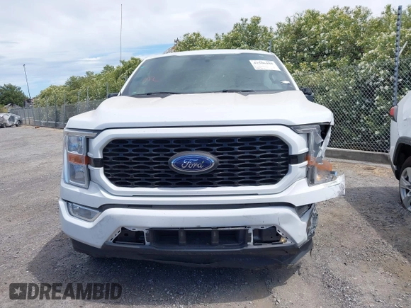 2021 Ford F-150 XL with VIN 1FTEX1CP7MFA52910, listed as a IAAI auction lot 42506488 with 99,607 mi miles and . Bid and sale history available at DreamBid. Image 13.