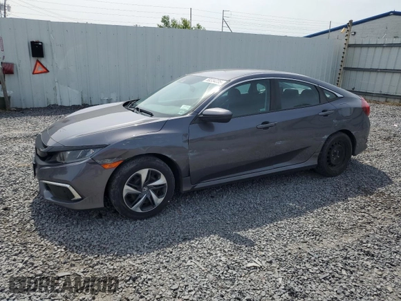2020 Honda Civic LX z VIN 2HGFC2F67LH514051, wystawiony jako Copart lot #58304235 z przebiegiem 60 765 mil mil oraz Szkoda całkowita • Salvage title. Historia ofert i sprzedaży dostępna na DreamBid. Obrazek 1.