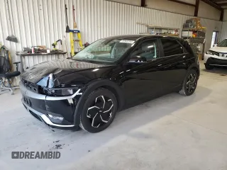 2023 Hyundai Ioniq 5 SE with VIN KM8KMDAF5PU160347, listed as a Copart auction lot 59949344 with 2,665 mi miles and Salvage title. Bid and sale history available at DreamBid. Image 1.