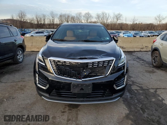 2022 Cadillac XT5 AWD Premium Luxury with VIN 1GYKNDR46NZ113732, listed as a Copart auction lot 82645394 with 26,862 mi miles and Salvage title. Bid and sale history available at DreamBid. Image 5.