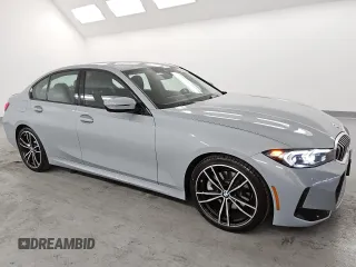 2024 BMW 3 Series 330i with VIN 3MW69FF03R8E63910, listed as a Copart auction lot 49742785 with 19,796 mi miles and Clean Title. Bid and sale history available at carsss.com. Image 4.