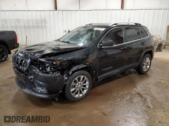 2020 Jeep Cherokee Altitude with VIN 1C4PJMLX5LD640648, listed as a Copart auction lot 84853594 with 85,178 mi miles and Salvage Title. Bid and sale history available at carsss.com. Image 1.