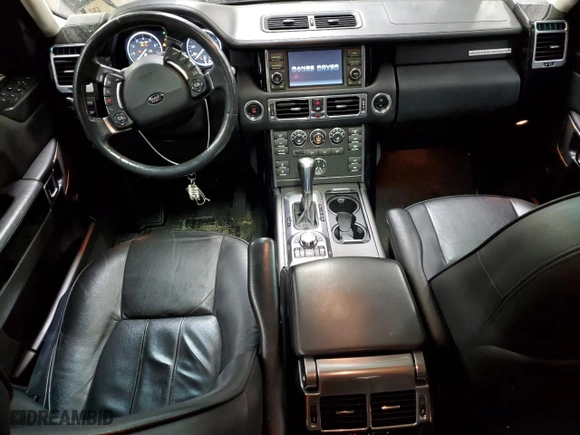 2012 Land Rover Range Rover HSE with VIN SALME1D46CA377381, listed as a Copart auction lot 44067365 with 163,735 mi miles and Salvage Title. Bid and sale history available at carsss.com. Image 8.
