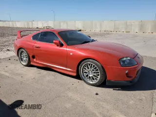 1995 Toyota Supra с VIN JZA800030605, выставлен на аукционе Copart как лот 76383914 с пробегом 154 112 миль миль и Списание • Salvage title. История ставок и продаж доступна на DreamBid. Изображение 4.