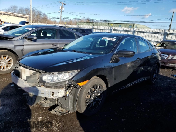 2018 Honda Civic LX with VIN 2HGFC2F57JH558233, listed as a Copart auction lot 84430004 with 103,121 mi miles and Non Repairable. Bid and sale history available at carsss.com. Image 1.