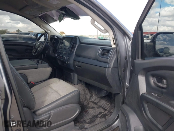 2021 Nissan Titan SV with VIN 1N6AA1EE6MN534413, listed as a IAAI auction lot 41778376 with 47,794 mi miles. Bid and sale history available at carsss.com. Image 5.