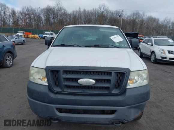 2007 Ford F-150 STX with VIN 1FTRX14W87NA63853, listed as a IAAI auction lot 41343967 with 59,513 mi miles. Bid and sale history available at carsss.com. Image 6.