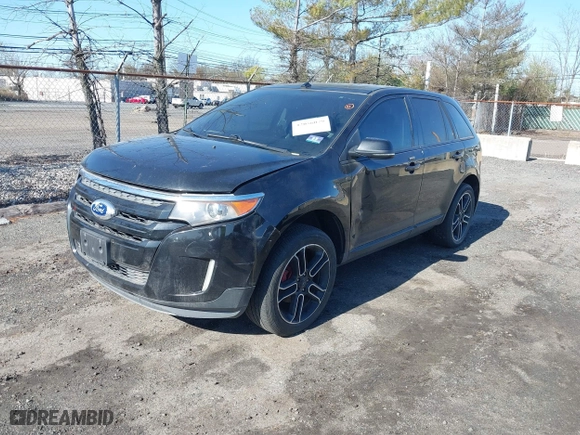2013 Ford Edge SEL with VIN 2FMDK4JC3DBC20325, listed as a IAAI auction lot 42056079 with 154,103 mi miles. Bid and sale history available at carsss.com. Image 17.