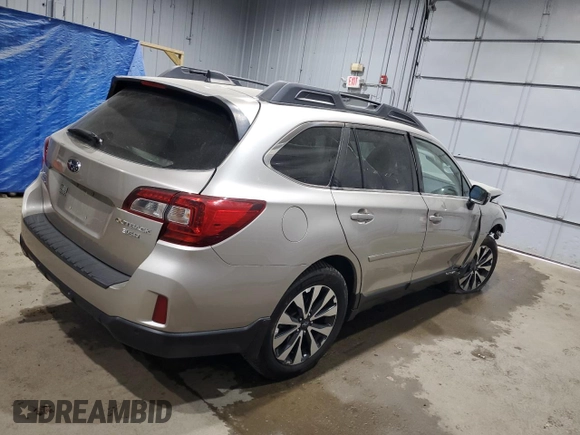 2017 Subaru Outback Limited with VIN 4S4BSENC0H3300131, listed as a Copart auction lot 59600195 with 97,306 mi miles and Salvage title. Bid and sale history available at DreamBid. Image 3.