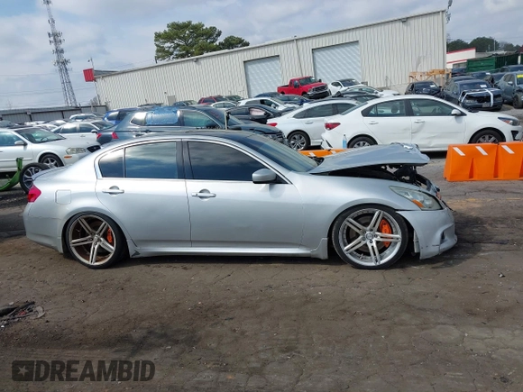2008 Infiniti G35 Journey with VIN JNKBV61E58M224262, listed as a IAAI auction lot 41780563 with 137,570 mi miles. Bid and sale history available at carsss.com. Image 13.