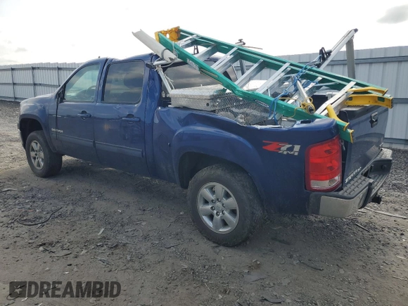 2013 GMC Sierra 1500 SLT with VIN 3GTP2WE70DG378533, listed as a Copart auction lot 59716065 with 233,607 mi miles and Salvage title. Bid and sale history available at DreamBid. Image 2.