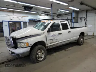 2004 Dodge Ram 3500 SLT with VIN 3D7LU38C74G201628, listed as a Copart auction lot 84041044 with 183,132 mi miles and Salvage Title. Bid and sale history available at carsss.com. Image 1.