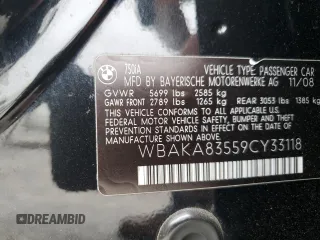 2009 BMW 7 Series 750i с VIN WBAKA83559CY33118, выставлен на аукционе Copart как лот 76340864 с пробегом 99 857 миль миль и Списание • Salvage title. История ставок и продаж доступна на DreamBid. Изображение 14.