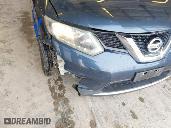 2016 Nissan Rogue SL with VIN 5N1AT2MVXGC811385, listed as a IAAI auction lot 41614291 with 153,998 mi miles and . Bid and sale history available at DreamBid. Image 6.