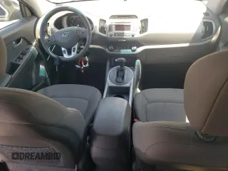2012 Kia Sportage LX with VIN KNDPB3A20C7276250, listed as a Copart auction lot 61804995 with 112,303 mi miles and Salvage title. Bid and sale history available at DreamBid. Image 8.