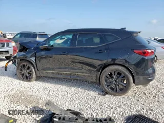 2020 Chevrolet Blazer RS с VIN 3GNKBERS7LS534783, выставлен на аукционе Copart как лот 61496275 с пробегом 69 390 миль миль и Списание • Salvage title. История ставок и продаж доступна на DreamBid. Изображение 2.