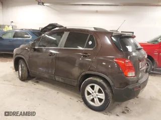 2015 Chevrolet Trax LT with VIN KL7CJRSB0FB061257, listed as a IAAI auction lot 41663816 with 148,157 mi miles. Bid and sale history available at carsss.com. Image 3.