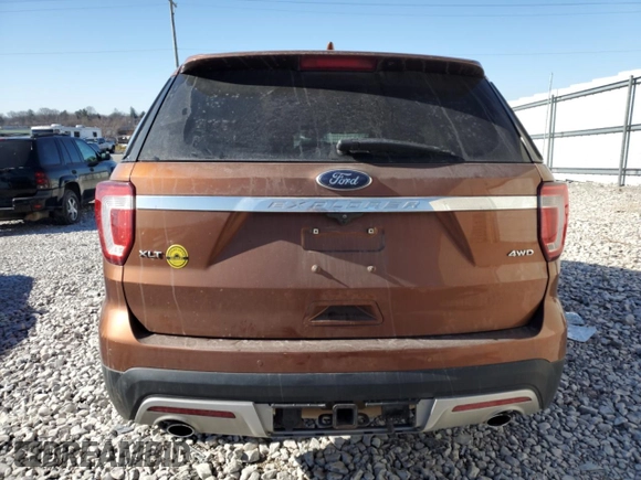 2017 Ford Explorer XLT z VIN 1FM5K8D89HGA41711, wystawiony jako Copart lot #41890845 z przebiegiem 91 492 mil mil oraz Szkoda całkowita • Salvage title. Historia ofert i sprzedaży dostępna na DreamBid. Obrazek 6.