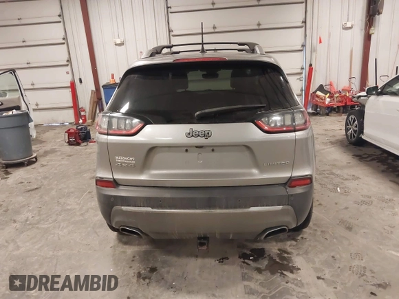 2019 Jeep Cherokee Limited with VIN 1C4PJMDN1KD179217, listed as a IAAI auction lot 41544631 with 90,045 mi miles. Bid and sale history available at carsss.com. Image 17.