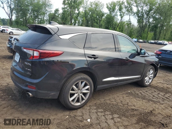 2021 Acura RDX with VIN 5J8TC2H32ML028225, listed as a Copart auction lot 61463255 with 52,880 mi miles and Salvage title. Bid and sale history available at DreamBid. Image 3.