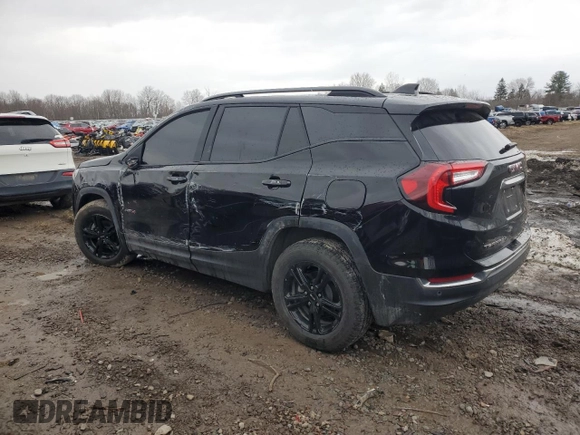 2024 GMC Terrain AT4 with VIN 3GKALYEG7RL177925, listed as a Copart auction lot 50563215 with 14,169 mi miles and Salvage title. Bid and sale history available at DreamBid. Image 2.