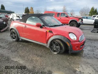 2015 MINI Roadster with VIN WMWSY1C54FT625973, listed as a Copart auction lot 85558534 with Not Provided miles and Salvage Title. Bid and sale history available at DreamBid. Image 4.