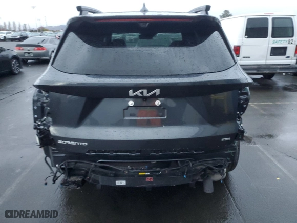 2024 Kia Sorento X-Line SX Prestige with VIN 5XYRKDJF7RG271947, listed as a Copart auction lot 85064984 with 113 mi miles and Salvage Title. Bid and sale history available at carsss.com. Image 6.