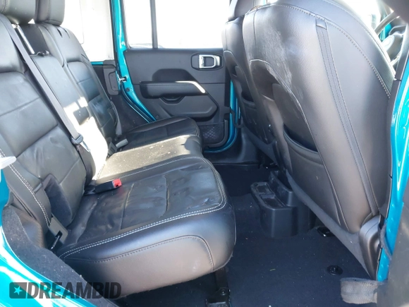 2019 Jeep Wrangler Unlimited Sahara with VIN 1C4HJXEN7KW641854, listed as a IAAI auction lot 41635091 with 51,039 mi miles and . Bid and sale history available at DreamBid. Image 8.