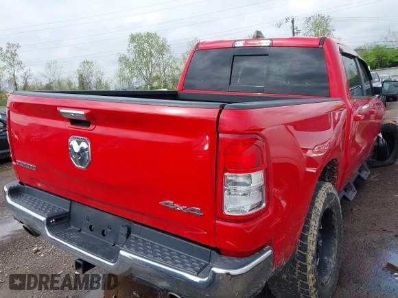 2019 Ram 1500 Big Horn с VIN 1C6SRFFT1KN650004, выставлен на аукционе IAAI как лот 42119833 с пробегом 84 399 миль миль и . История ставок и продаж доступна на DreamBid. Изображение 4.