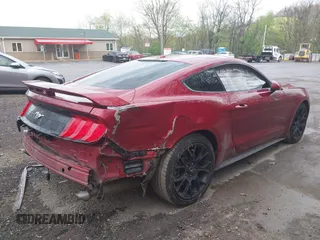 2019 Ford Mustang EcoBoost z VIN 1FA6P8TH3K5111837, wystawiony jako IAAI lot #42112963 z przebiegiem 46 725 mil mil oraz . Historia ofert i sprzedaży dostępna na DreamBid. Obrazek 4.
