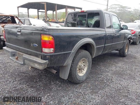 1998 Ford Ranger XL with VIN 1FTZR15X9WPA07294, listed as a IAAI auction lot 41723561 with 63,209 mi miles. Bid and sale history available at carsss.com. Image 4.