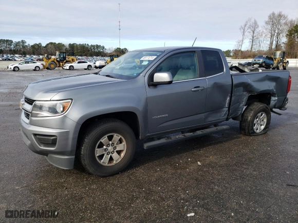 2020 Chevrolet Colorado 2WD Work Truck with VIN 1GCHSBEA2L1132315, listed as a Copart auction lot 86171214 with 56,933 mi miles and Salvage Title. Bid and sale history available at carsss.com. Image 1.