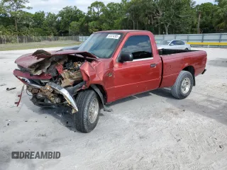 2002 Ford Ranger XL with VIN 1FTYR10D22TA24609, listed as a Copart auction lot 53474265 with 166,355 mi miles and Salvage title. Bid and sale history available at DreamBid. Image 1.