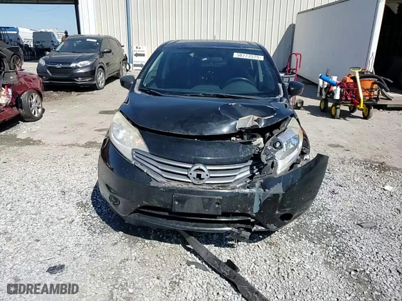2015 Nissan Versa Note SV with VIN 3N1CE2CP0FL445145, listed as a Copart auction lot 50773575 with 99,448 mi miles and Salvage Title. Bid and sale history available at carsss.com. Image 14.