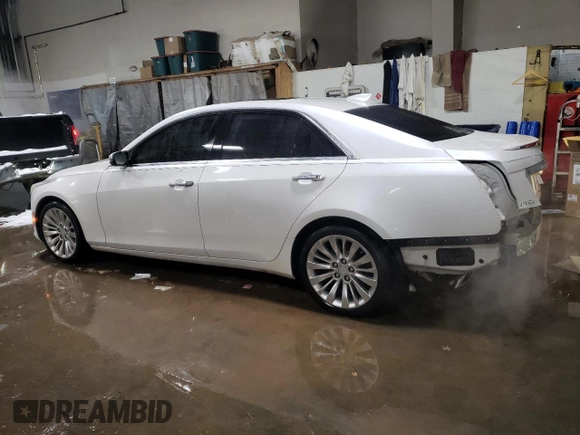 2015 Cadillac CTS Luxury AWD with VIN 1G6AX5SX4F0114053, listed as a Copart auction lot 45485935 with 61,272 mi miles and Salvage title. Bid and sale history available at DreamBid. Image 2.
