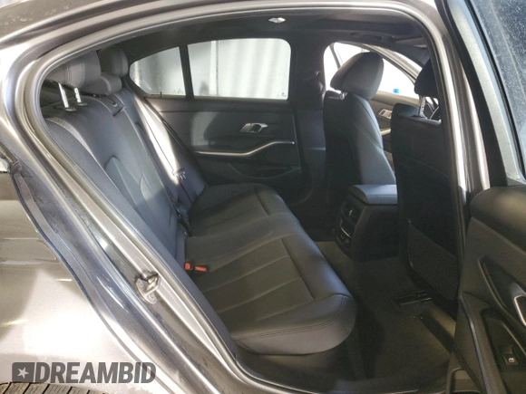 2019 BMW 3 Series 330i xDrive with VIN 3MW5R7J56K8B01550, listed as a Copart auction lot 43216675 with 59,962 mi miles and Salvage Title. Bid and sale history available at DreamBid. Image 10.