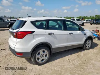 2019 Ford Escape S with VIN 1FMCU0F7XKUA62549, listed as a Copart auction lot 57970495 with 87,839 mi miles and Clean title. Bid and sale history available at DreamBid. Image 3.
