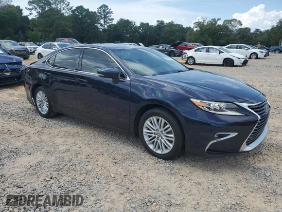 2017 Lexus ES 350 with VIN 58ABK1GGXHU063224, listed as a Copart auction lot 59893475 with 96,064 mi miles and Salvage title. Bid and sale history available at DreamBid. Image 4.