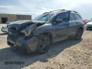 2024 Subaru Ascent Onyx Limited z VIN 4S4WMAKD0R3414018, wystawiony jako Copart lot #64202574 z przebiegiem 11 489 mil mil oraz Szkoda całkowita • Salvage title. Historia ofert i sprzedaży dostępna na DreamBid. Obrazek 1.