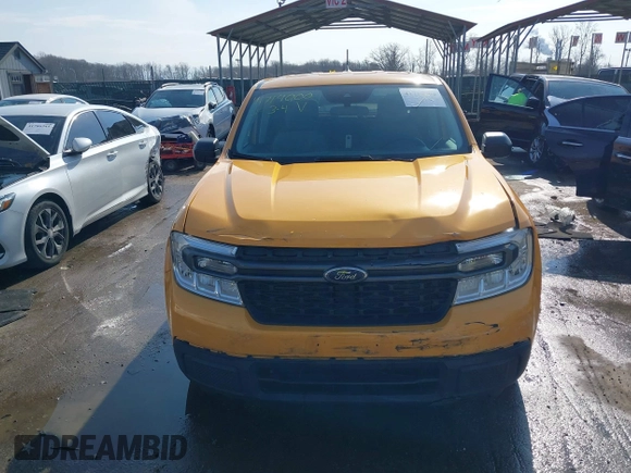 2022 Ford Maverick XL with VIN 3FTTW8E34NRA66569, listed as a IAAI auction lot 41714000 with 47,557 mi miles and . Bid and sale history available at DreamBid. Image 12.