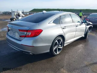 2019 Honda Accord Sedan Sport 1.5T with VIN 1HGCV1F39KA016606, listed as a IAAI auction lot 41809150 with 142,503 mi miles. Bid and sale history available at carsss.com. Image 4.