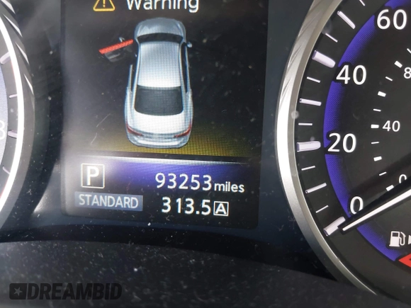 2014 Infiniti Q50 Hybrid Premium with VIN JN1AV7AP8EM691436, listed as a IAAI auction lot 42138263 with 93,253 mi miles and . Bid and sale history available at DreamBid. Image 16.