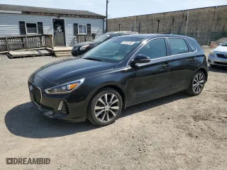 2018 Hyundai Elantra GT with VIN KMHH35LEXJU039957, listed as a Copart auction lot 52302165 with 51,814 mi miles and Salvage Title. Bid and sale history available at carsss.com. Image 1.