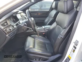 2012 BMW 7 Series 750i xDrive with VIN WBAKC6C56CC396591, listed as a Copart auction lot 53365865 with 119,603 mi miles and Salvage Title. Bid and sale history available at DreamBid. Image 7.